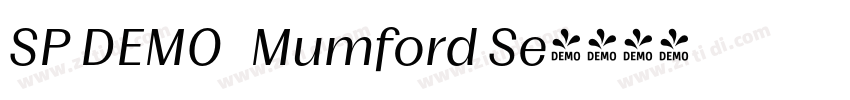 SP DEMO   Mumford Se字体转换